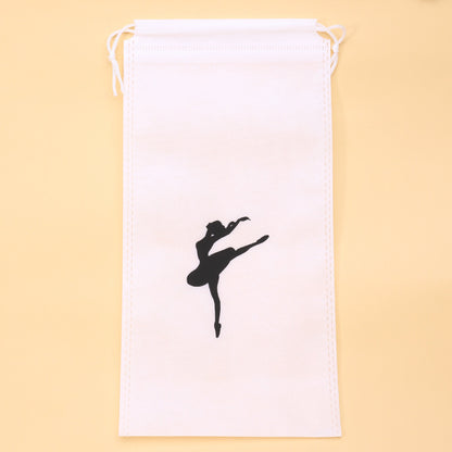 Ballet Shoe Drawstring Bag – Spunlace Dance Shoe Storage Pouch
