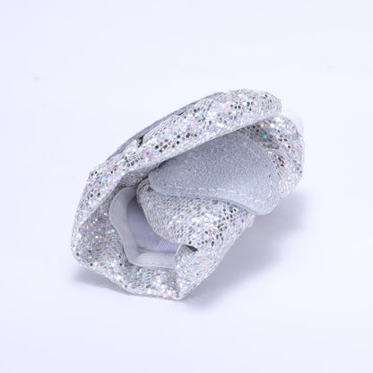 Sparkle Ballet Dance Shoes – Elastic Strap Flats