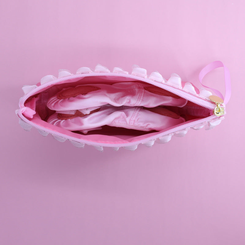 Pink Dance Shoe Bag – Oxford Cloth Ballet Shoe Storage Pouch