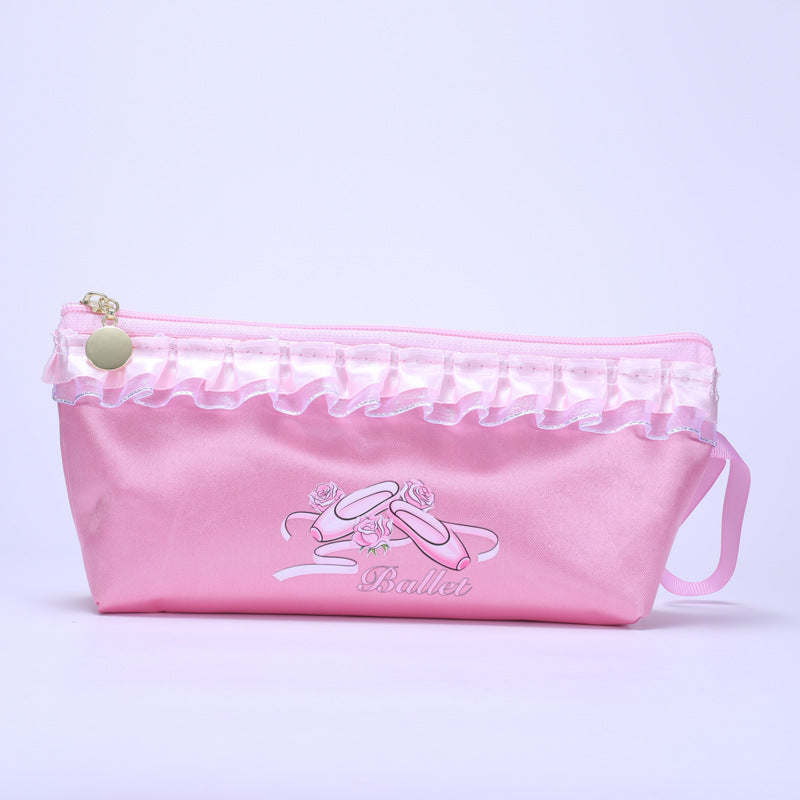 Pink Dance Shoe Bag – Oxford Cloth Ballet Shoe Storage Pouch