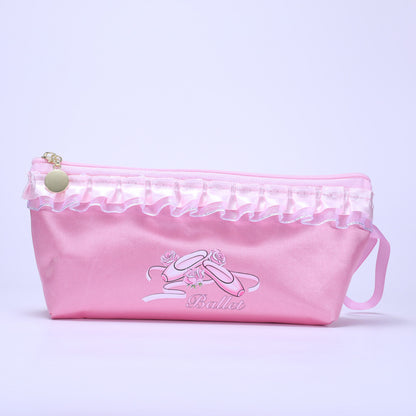 Pink Dance Shoe Bag – Oxford Cloth Ballet Shoe Storage Pouch