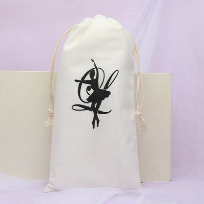 Drawstring Ballet Shoe Bag – Dance Shoe Storage Pouch